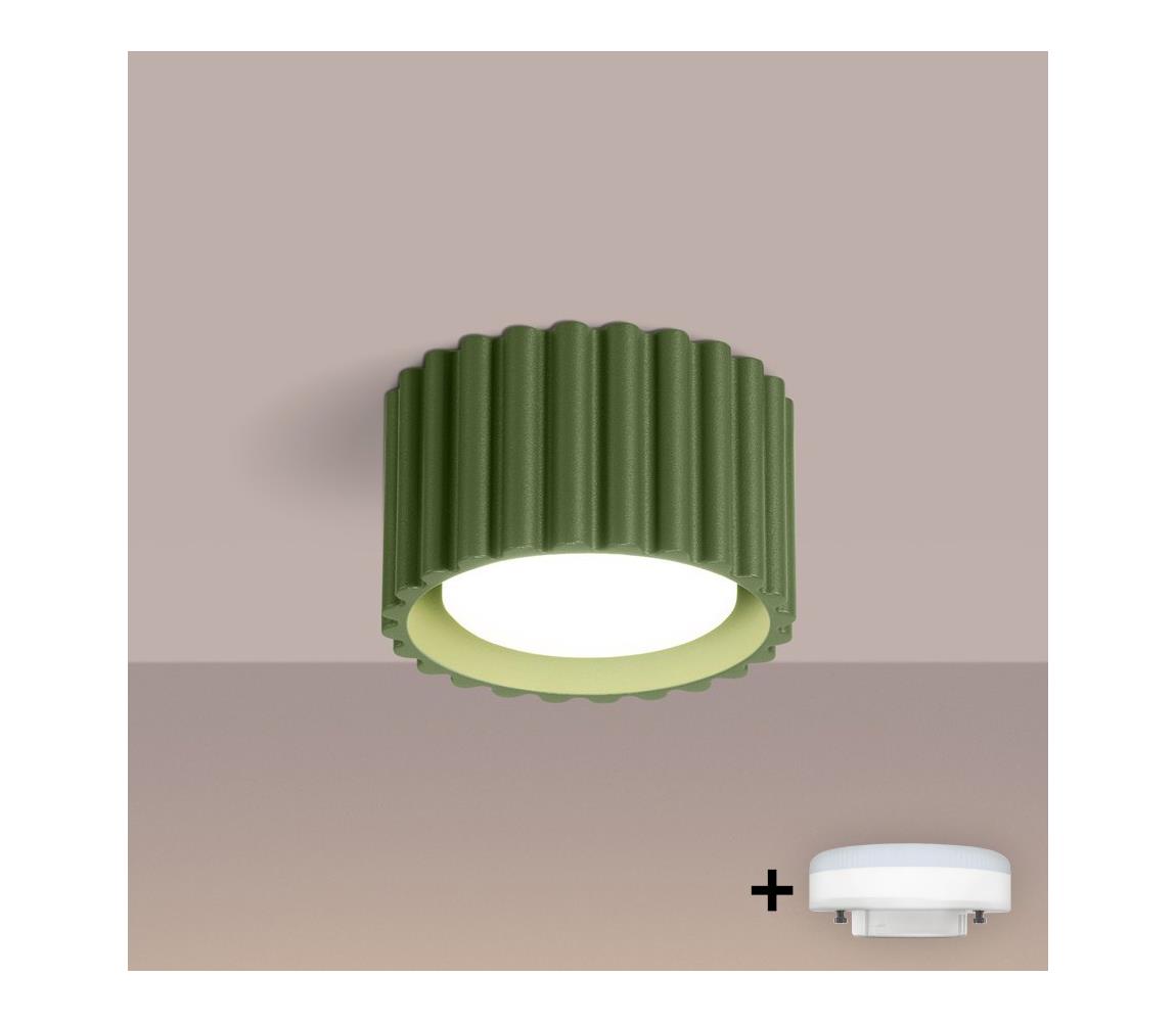 Brilagi - LED bodové svietidlo SFERA 1xGX53/30W/230V, priemer 10 cm, zelené BR.1797