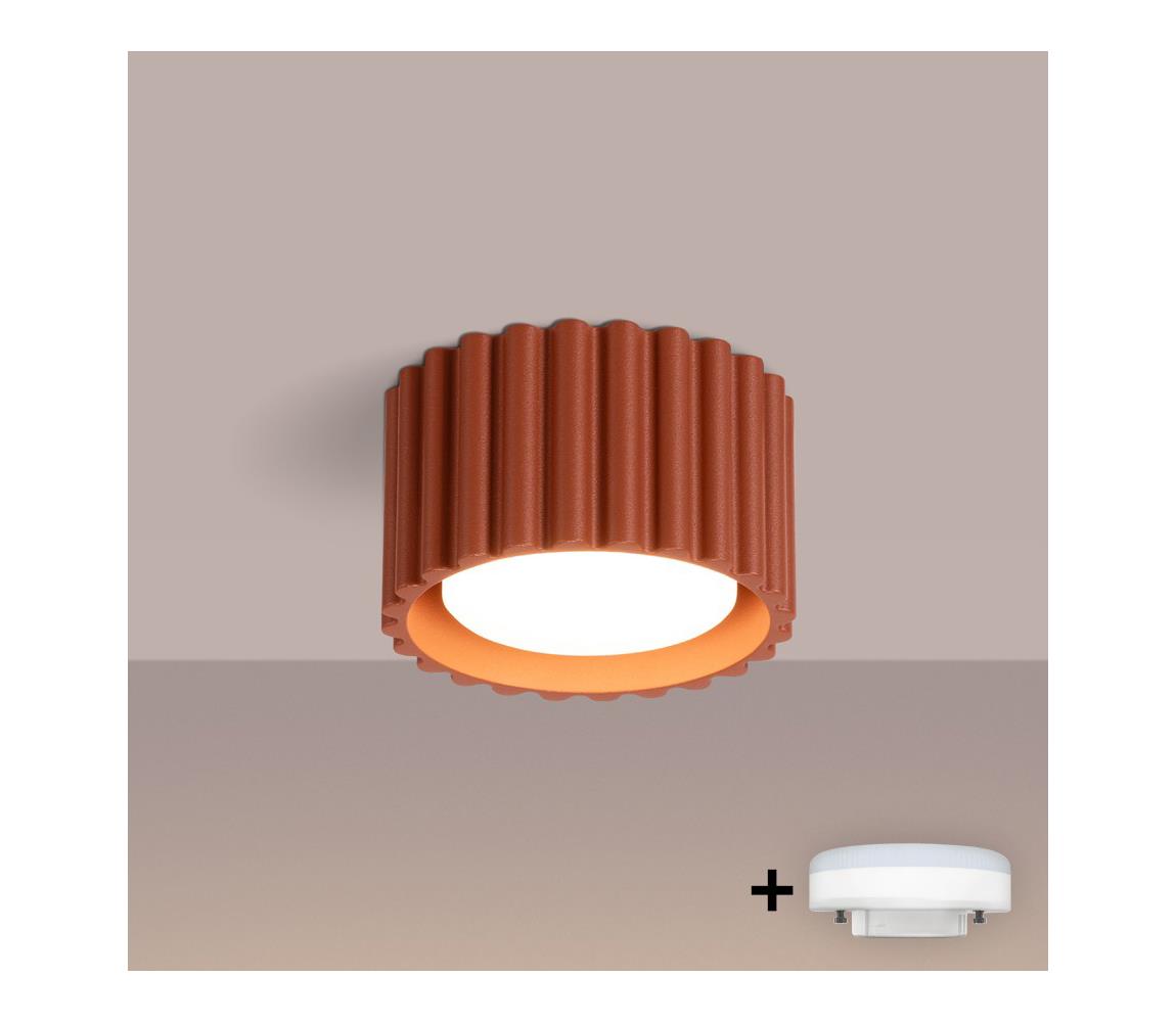 Brilagi - LED bodové svietidlo SFERA 1×GX53/30W/230V, priemer 10 cm, červené BR.1802