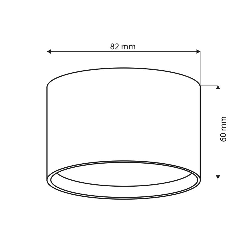Brilagi - LED Bodové svietidlo SMOOTH 1xGX53/15W/230V biela