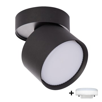 BRILAGI - LED Bodové svietidlo SMOOTH TILTY 1xGX53/15W/230V čierna