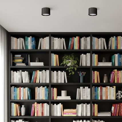 Brilagi - LED Bodové svietidlo STRIPY 1xGX53/15W/230V čierna