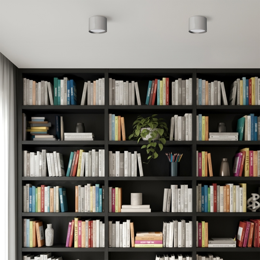 Brilagi - LED Bodové svietidlo STRIPY 1xGX53/15W/230V strieborné