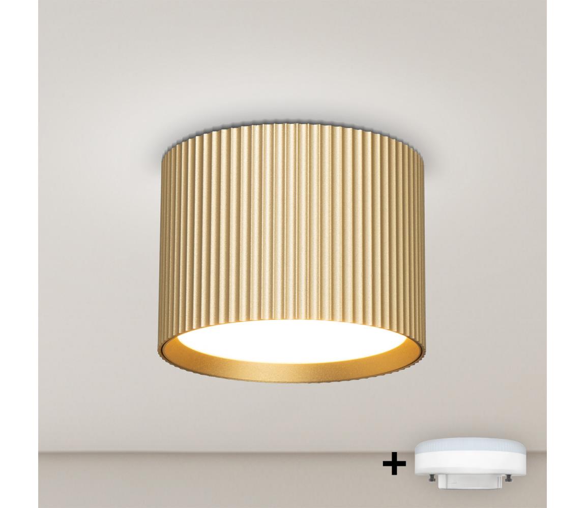 Brilagi - LED Bodové svietidlo STRIPY 1xGX53/15W/230V zlaté WO-GX-04-GOLD-OEM