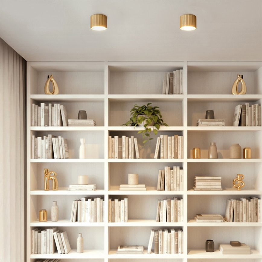 Brilagi - LED Bodové svietidlo STRIPY 1xGX53/15W/230V zlaté