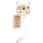 Brilagi - LED detská flexibilná nástenná lampa BOBO WOOD 1xE27/25W/230V + LED/3W dub/biela/ružová/víly