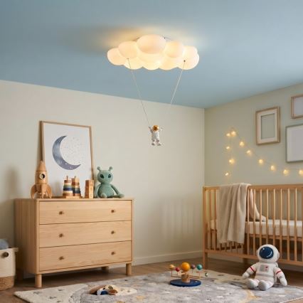Brilagi - LED detské stropné svietidlo ASTRO LED/77W/230V biela