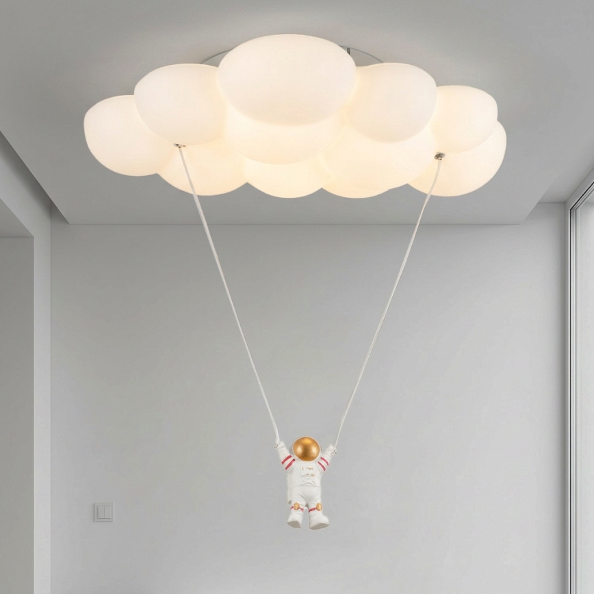 Brilagi - LED detské stropné svietidlo ASTRO LED/77W/230V biela
