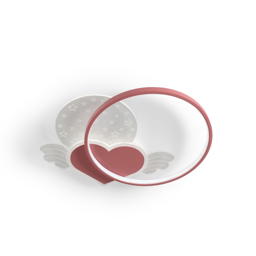 Brilagi - LED detské stropné svietidlo LOVE LED/48W/230V 3000/4500/6000K ružová