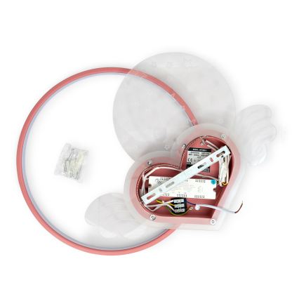 Brilagi - LED detské stropné svietidlo LOVE LED/48W/230V 3000/4500/6000K ružová