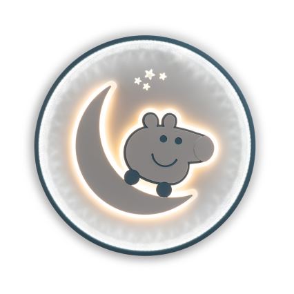 Brilagi - LED Detské stropné svietidlo PIGGY LED/70W/230V 3000/4500/6000K priemer 45 cm
