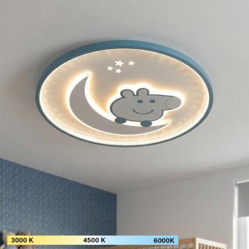 Brilagi - LED detské stropné svietidlo PIGGY LED/70W/230V 3000/4500/6000K priemer 45 cm