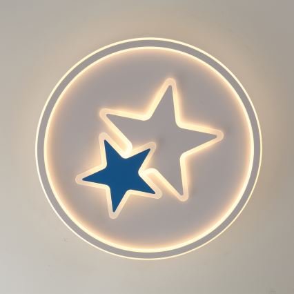 Brilagi - LED Detské stropné svietidlo STARS LED/35W/230V pr. 53 cm