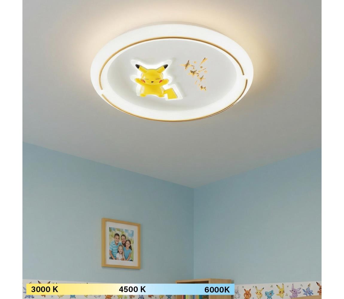 Brilagi - LED detské stropné svietidlo THUNDER LED/90W/230V 3000/4500/6000K BR1896/3