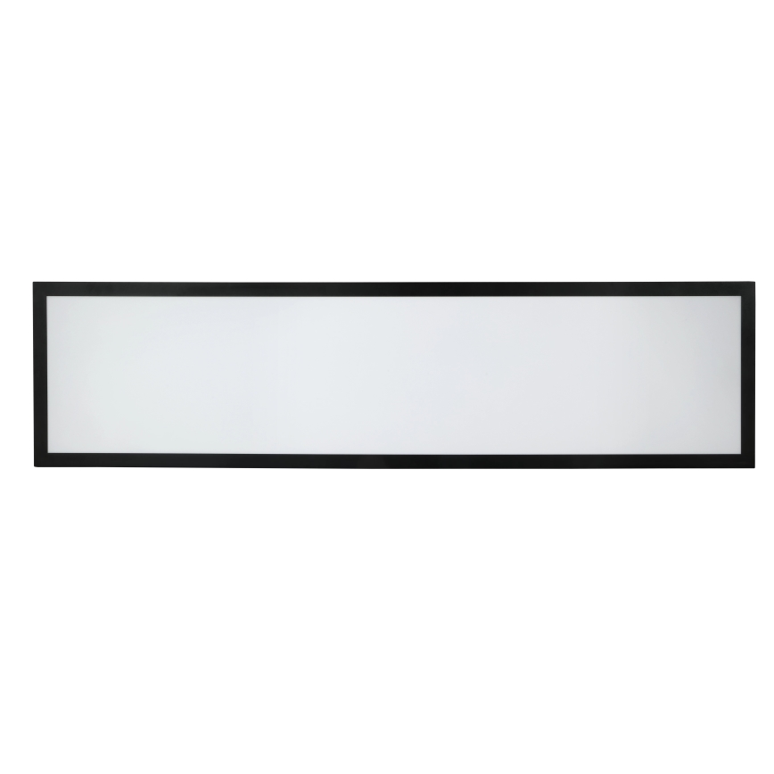 Brilagi - Dimmable Stropné Osvetlenie do Kúpeľne FRAME SMART LED/50W/230V 30x120 cm 3000-6000K IP44 čierne + diaľkové ovládanie