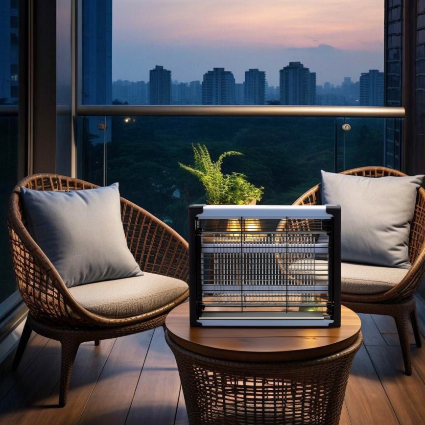 Brilagi - LED elektrický lapač hmyzu UV 2xLED/2W/230V 20 m2