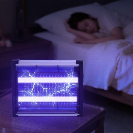 Brilagi - LED elektrický lapač hmyzu UV 2xLED/3W/230V 30 m2