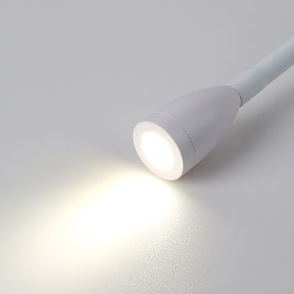Brilagi - LED Flexibilná nástenná lampa MAYA Double LED/4W/230V + LED/3W biela