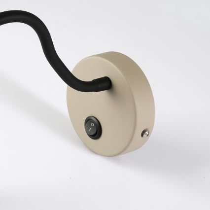 Brilagi - LED Flexibilná nástenná lampa MAYA LED/3W/230V 4000K béžová