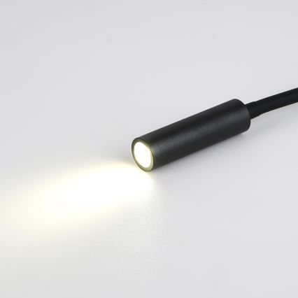 Brilagi - LED Flexibilná nástenná lampa MAYA LED/3W/230V 4000K čierna