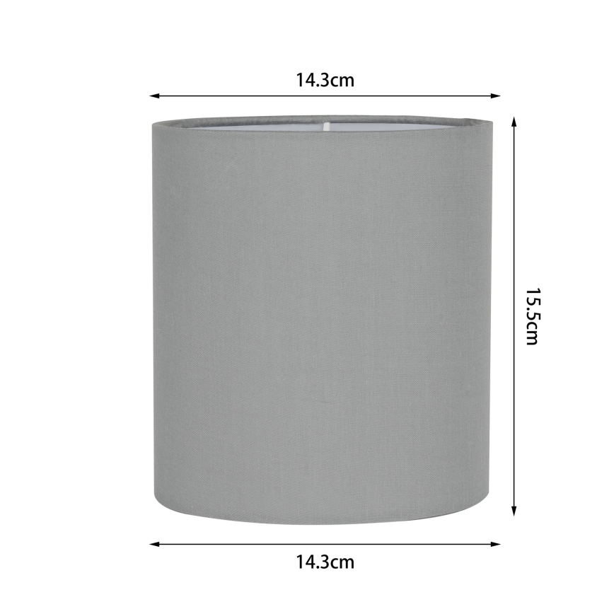 Brilagi - LED flexibilná nástenná lampa NUBILA 1xE27/25W/230V + LED/3W biela/svetlosivá