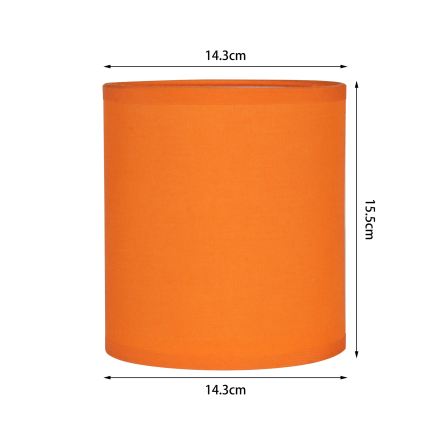 Brilagi - LED flexibilná nástenná lampa NUBILA 1xE27/25W/230V + LED/3W matný chróm/oranžová