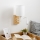 Brilagi - LED Flexibilná nástenná lampa NUBILA WOOD 1xE27/25W/230V + LED/3W dub/biela
