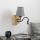 Brilagi - LED Flexibilná nástenná lampa NUBILA WOOD 1xE27/25W/230V + LED/3W dub/šedá