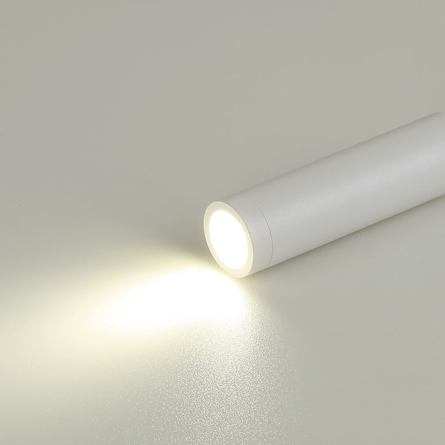 Brilagi - LED Flexibilná nástenná lampa s USB portom MAYA LED/3W/230V 4000K biela