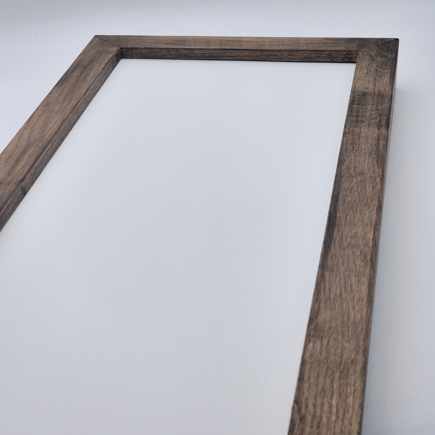 Brilagi - LED Koupelnové stropní svítidlo WOODY FRAME LED/40W/230V 120x30 cm IP44 dub ořech