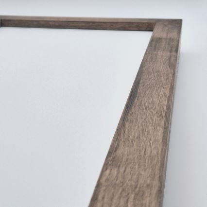 Brilagi - LED Koupelnové stropní svítidlo WOODY FRAME LED/40W/230V 120x30 cm IP44 dub ořech