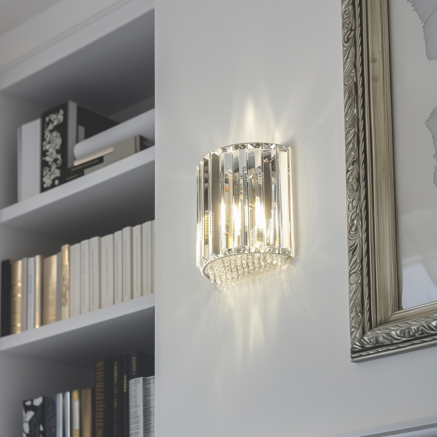 Brilagi - LED Krištáľové nástenné svietidlo GLAMOUR 1xG9/42W/230V