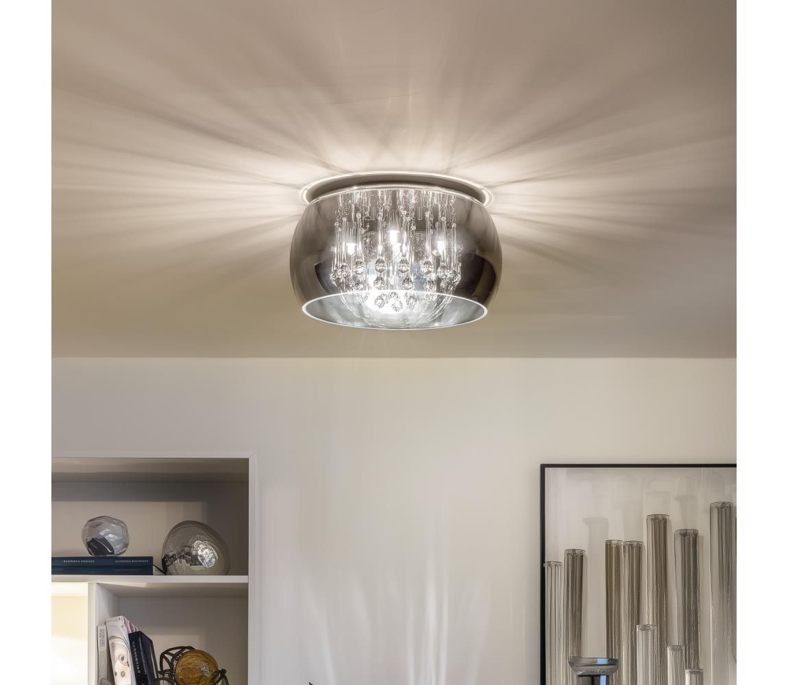 Brilagi - LED Krištáľové stropné svietidlo JEWEL 5xG9/40W/230V BG-C0076-05L-F4FZ
