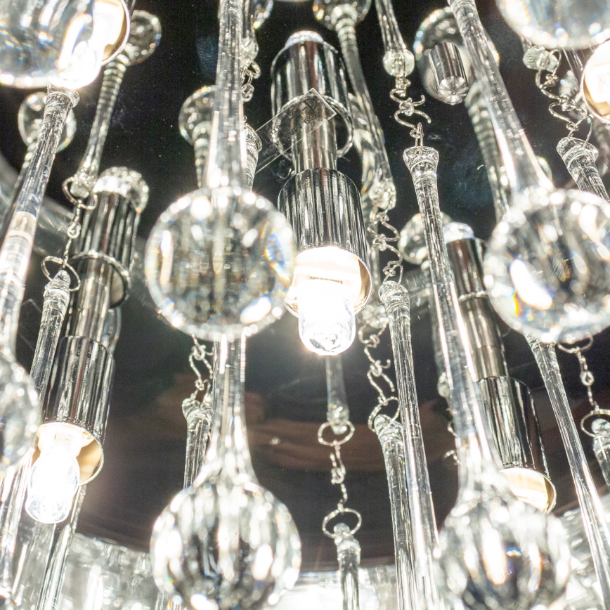 Brilagi - LED krištáľové stropné svietidlo JEWEL 5xG9/40W/230V pr. 40 cm
