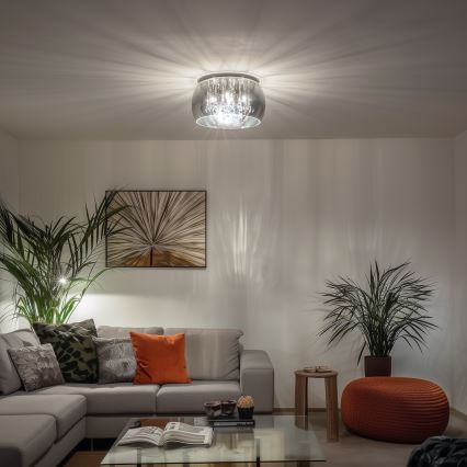 Brilagi - LED Krištáľové stropné svietidlo JEWEL 5xG9/42W/230V