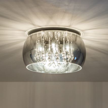 Brilagi - LED Krištáľové stropné svietidlo JEWEL 5xG9/42W/230V
