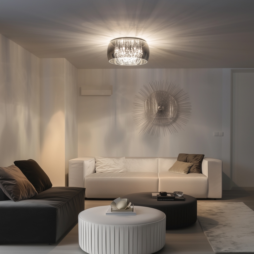 Brilagi - LED Krištáľové stropné svietidlo JEWEL 6xG9/40W/230V pr. 50 cm