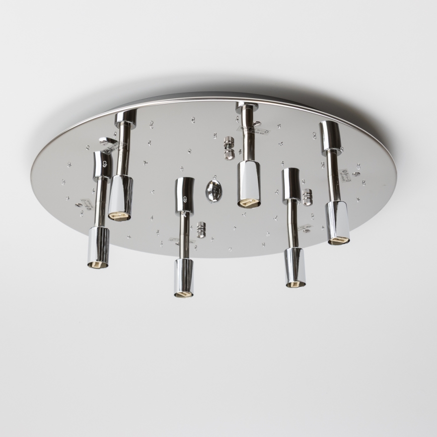 Brilagi - LED Krištáľové stropné svietidlo JEWEL 6xG9/40W/230V pr. 50 cm