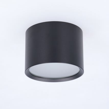 BRILAGI - LED Kúpeľňové bodové svietidlo SMOOTH 1xGX53/15W/230V 60x82 mm čierna IP54