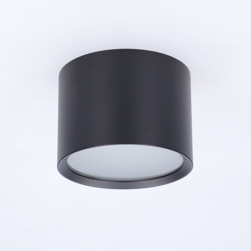 BRILAGI - LED Kúpeľňové bodové svietidlo SMOOTH 1xGX53/15W/230V 60x82 mm čierna IP54