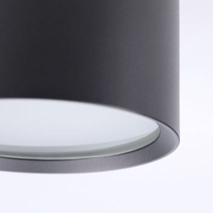 BRILAGI - LED Kúpeľňové bodové svietidlo SMOOTH 1xGX53/15W/230V 60x82 mm čierna IP54