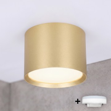 BRILAGI - LED kúpeľňové bodové svietidlo SMOOTH 1xGX53/15W/230V 60x82 mm zlatá IP54