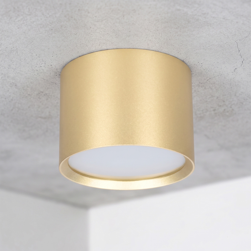 BRILAGI - LED kúpeľňové bodové svietidlo SMOOTH 1xGX53/15W/230V 60x82 mm zlatá IP54