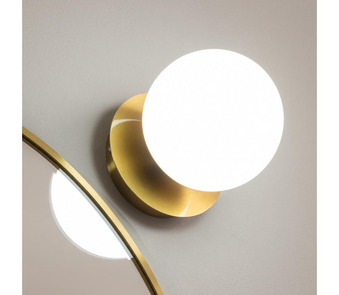 Brilagi - LED kúpeľňové nástenné svietidlo BALL LED/6W/230V 3000/4000/6500K IP44 zlaté FG-M1-C25-GLD