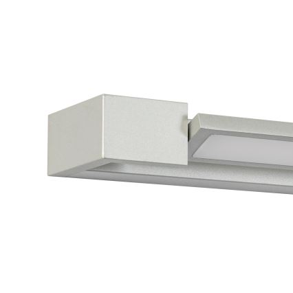 Brilagi - LED osvetlenie kúpeľňového zrkadla AQUA LINE LED/18W/230V 60 cm IP44 matný chróm CRI 90