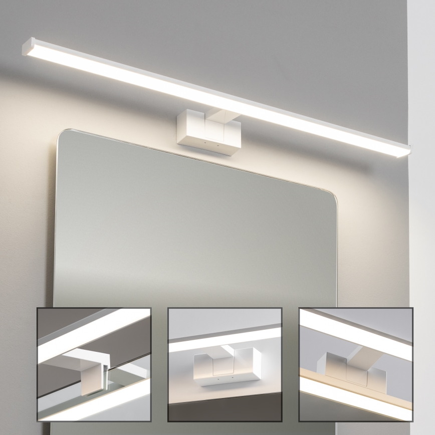 Brilagi - LED kúpeľňové osvetlenie na zrkadlo 3v1 VESTRA LED/15W/230V 80 cm IP44 biela
