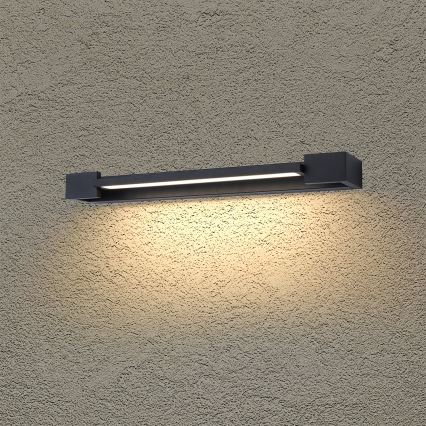 Brilagi - LED osvetlenie zrkadla do kúpeľne AQUA LINE LED/12W/230V 45 cm IP44 čierna CRI 90
