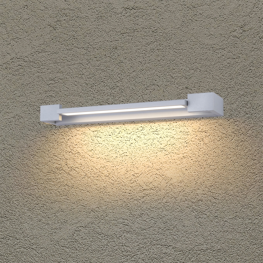 Brilagi - LED kúpeľňové osvetlenie zrkadla AQUA LINE LED/12W/230V 45 cm IP44 matný chróm CRI 90