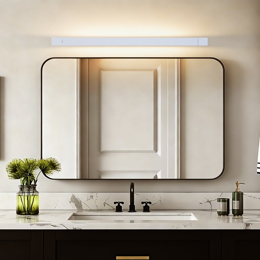 BRILAGI - LED osvetlenie kúpeľňového zrkadla AQUA LINE LED/20W/230V 80 cm IP44 biela CRI 90