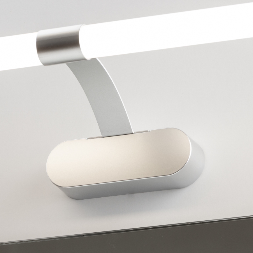 Brilagi - LED kúpeľňové osvetlenie zrkadla 2v1 TUBEO LED/6W/230V 40 cm IP44 strieborná