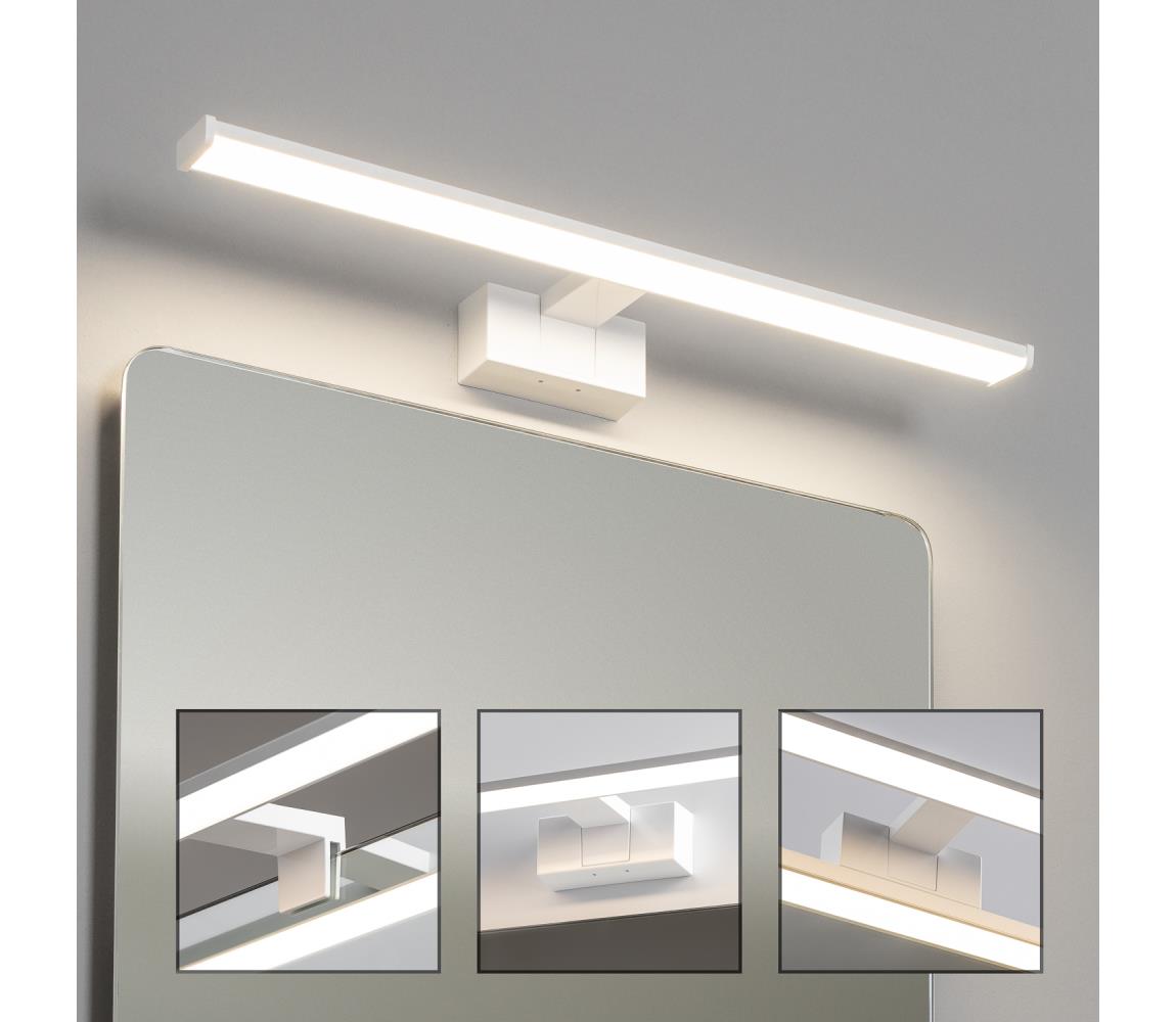 Brilagi - LED kúpeľňové osvetlenie na zrkadlo VESTRA LED/12W/230V 60 cm IP44 biela FG-M1-C02-600-WHT